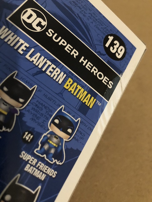 Funko Pop White Lantern Batman