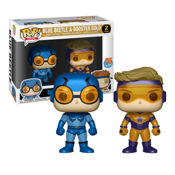 funhunters - Funko pop! blue beetle and booster gold